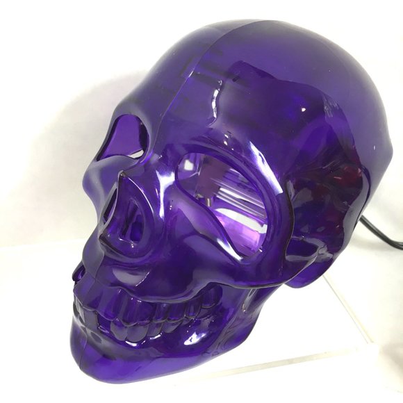 SKULL STROBE Translucent Strobe LITE F/X  Halloween Prop VTG - Picture 11 of 15